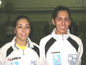 Marisca e Billè del Jonio Volley Roccalumera.