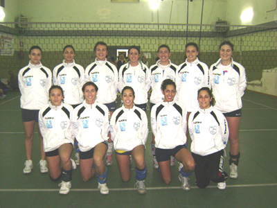 Il team Jonio Volley Roccalumera.