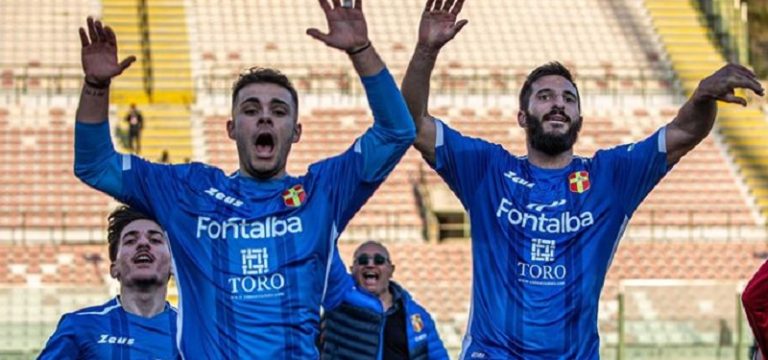 Fc Messina - esultanza