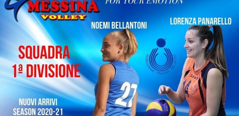 Messina Volley - Noemi Bellantoni e Lorenza Panarello