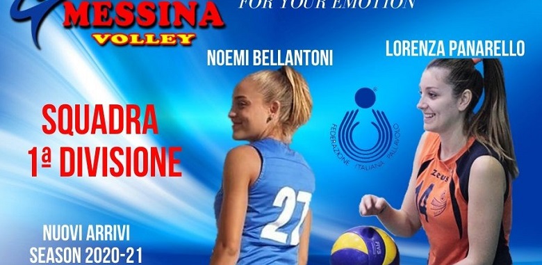 Messina Volley - Noemi Bellantoni e Lorenza Panarello