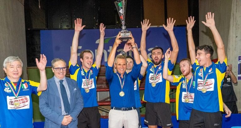 Top Spin Messina premiazione Supercoppa