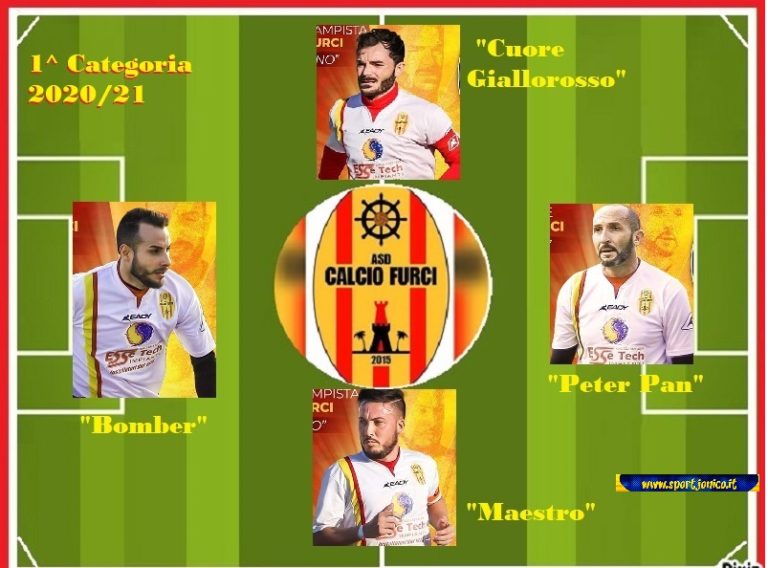 Calcio Furci - Costa, Giannetto, D'Amico e Carpillo