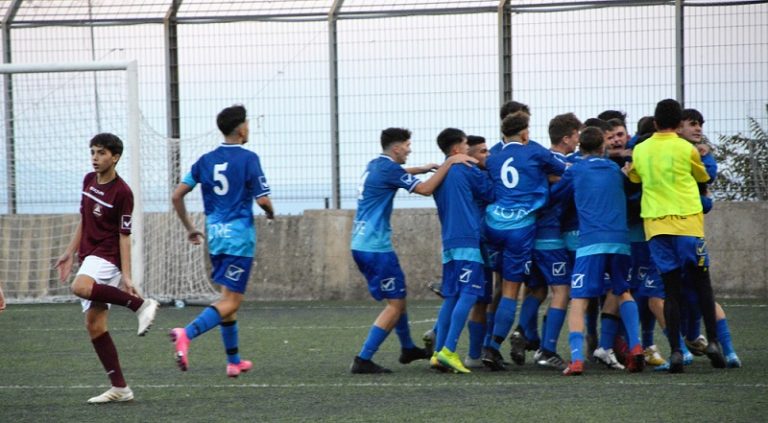 Città di Taormina U17 - Esultanza di squadra