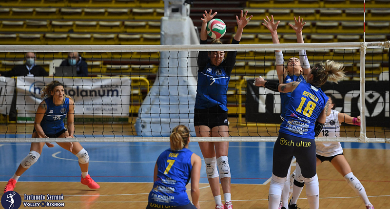 amando volley contro Reghion