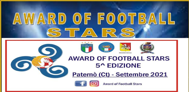Award of football stars