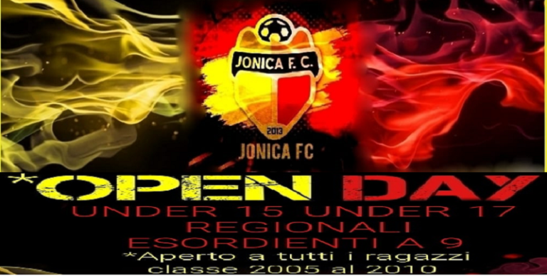 Jonica Fc - 21-22 Open Day