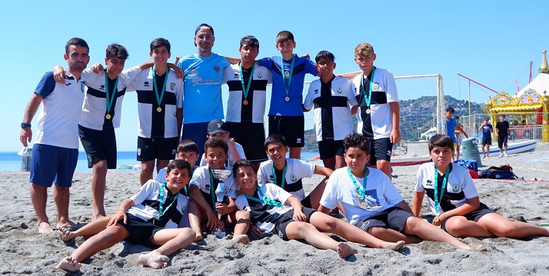 Summer Beach TAORMINA SOCCER SCHOOL prima classificata