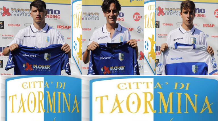Città di Taormina 21-22 Ivan Nicolosi, Tommaso Petrullo, Vincenzo Puccio