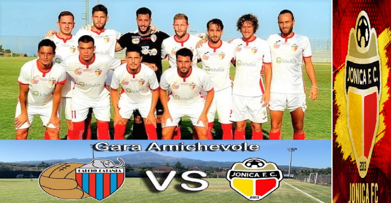 Jonica Fc 21-22 - amichevole con il catania