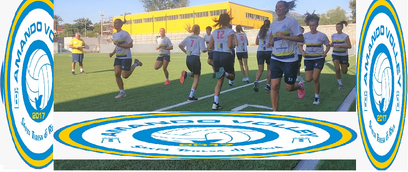 Amando Volley 21-22 - primo giorno di preparazione