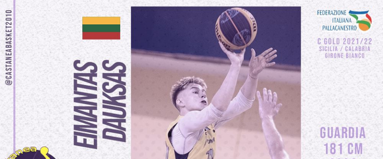 Castanea Basket 21-22 - Eimantas Dauksas