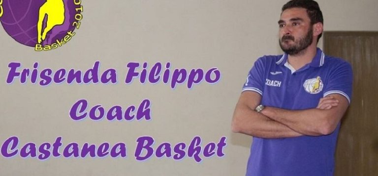 Castanea Basket 21-22 coach filippo frisenda