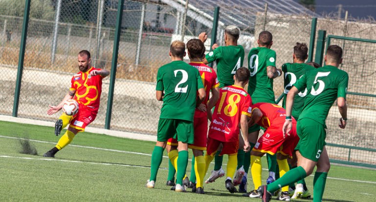 Mazzarrone 21-22 - punizione di Provenzano