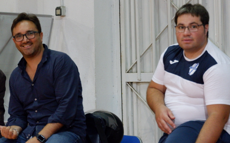 Pgs Luce Messina 21-22 - Il presidente Caratozzolo con il segretario Cardaciotto