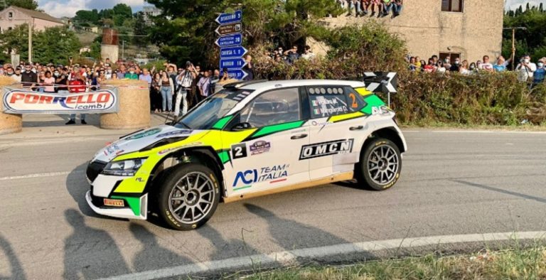 Rally - pollara mangiarotti vincitori 14 rally valle del sosio