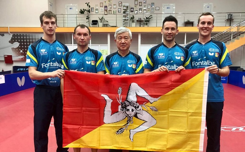 Top Spin Messina 21-22 'esordio Champions League