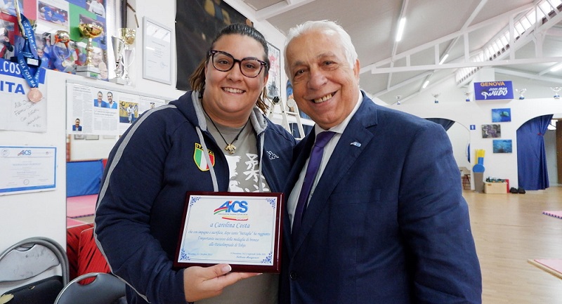 Aics Sicilia - Premia La campionessa Carolina Costa