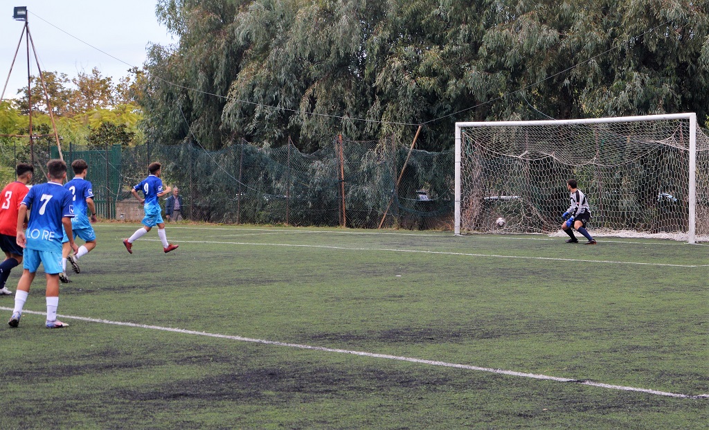 Città di Taormina U17 - Il rigore trasformato da Aloisi