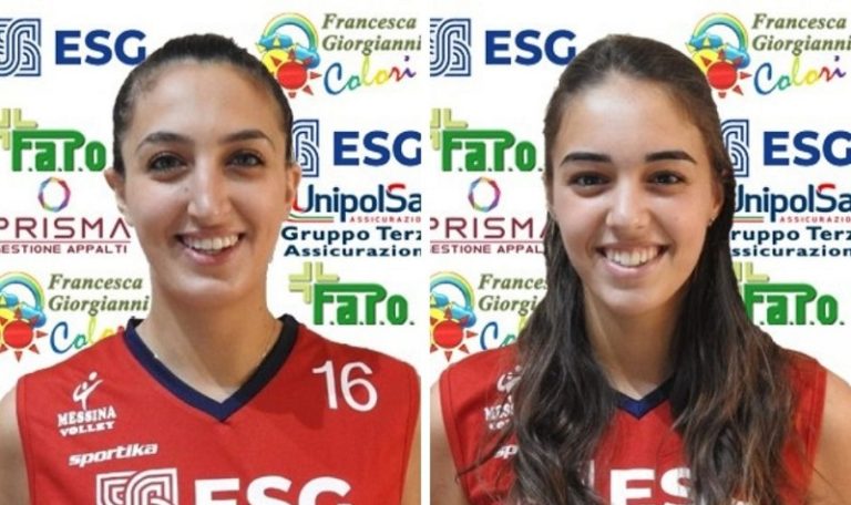 Messina Volley 21-22 - Giovanna e Ylenia Biancuzzo