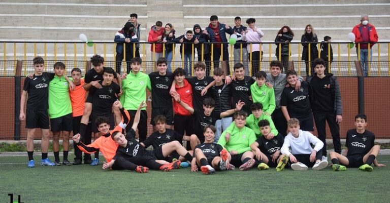 La squadra Under 17 JUNIOR SPORT LAB