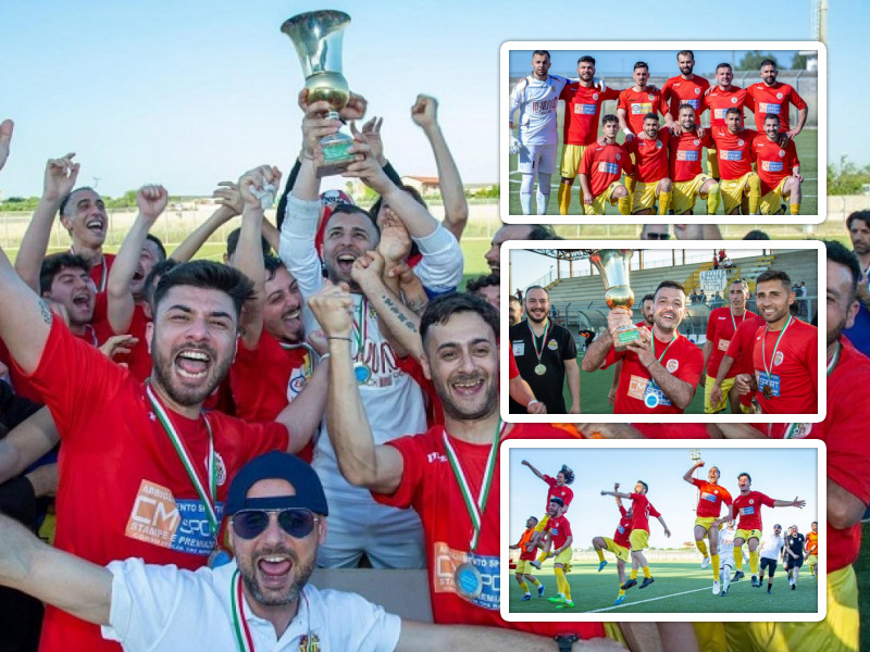 Kaggi 21-22 la vittoria della Coppa Trinacria foto Marco Familiari