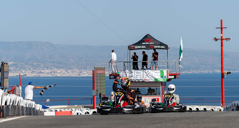 Motori Kart Messina Arrivo Grima (foto di Vincenzo Nicita Mauro)