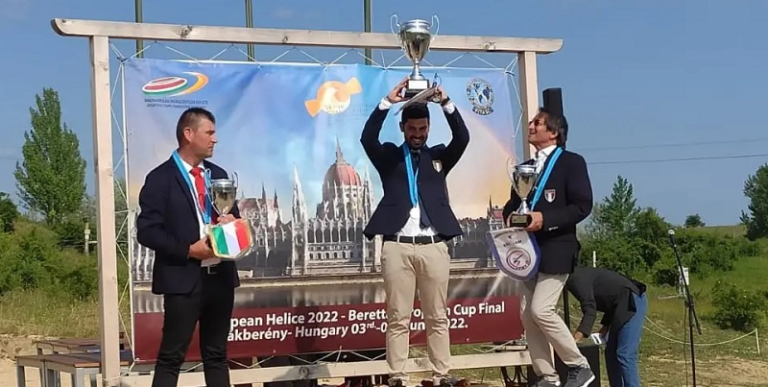 Tiro a volo 2022 Antonio Passalaqua sul podio in__ Ungheria