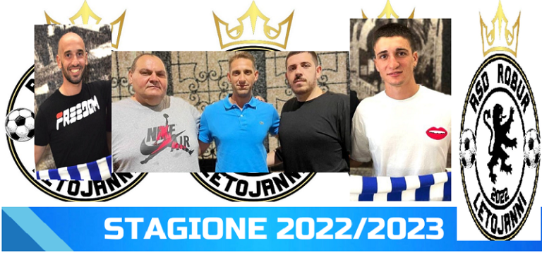 Robur Letojanni 2022 - 22-23 - Siligato, Pedale e Mainardi