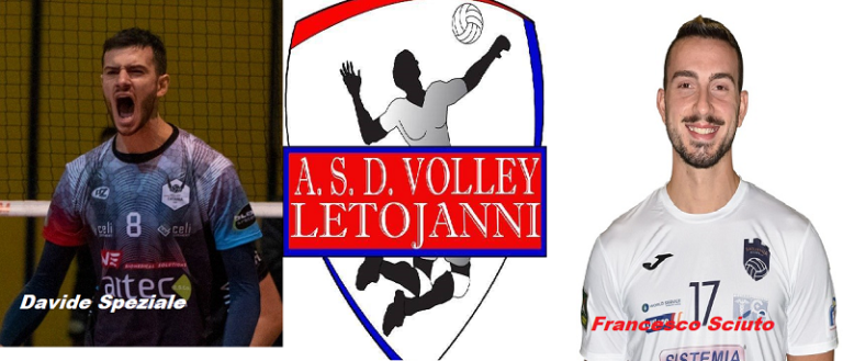 Volley Letojanni 22-23 - Davide Speziale e Francesco Sciuto