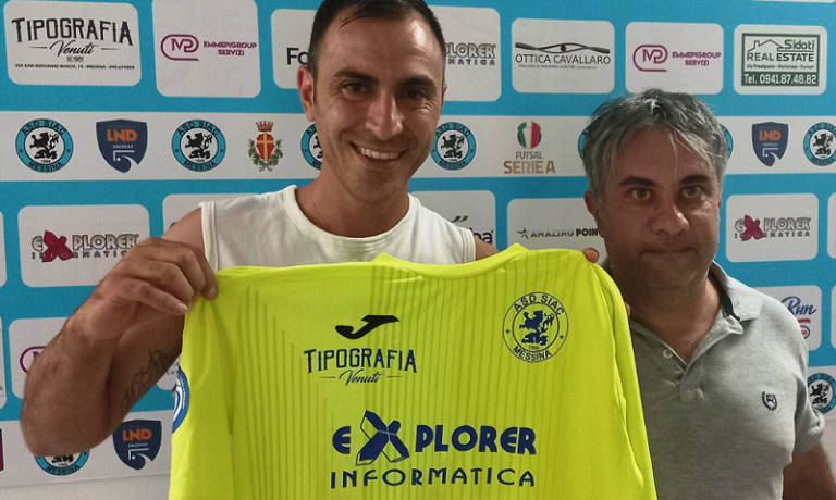 Siac Messina 22-23 - Alessandro Puglisi con il Presidente