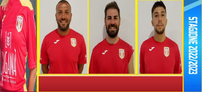 Messina Futsal 22-23 - Centorrino, Gennaro e De Luca