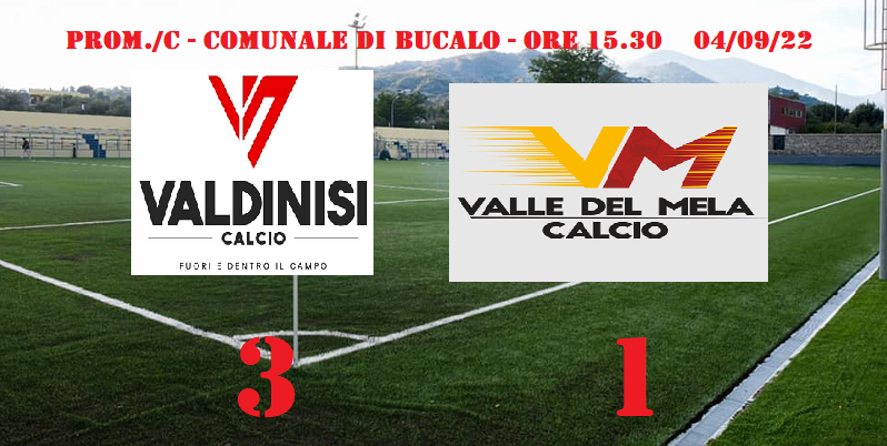 Valdinisi 22-23 contro Valle del Mela