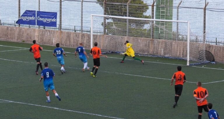 Città di Taormina-Comiso - Il 2-0 di Caltabiano