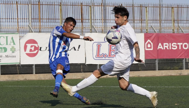 Città di Taormina-Virtus Ispica - L'1-0 di Lucarelli