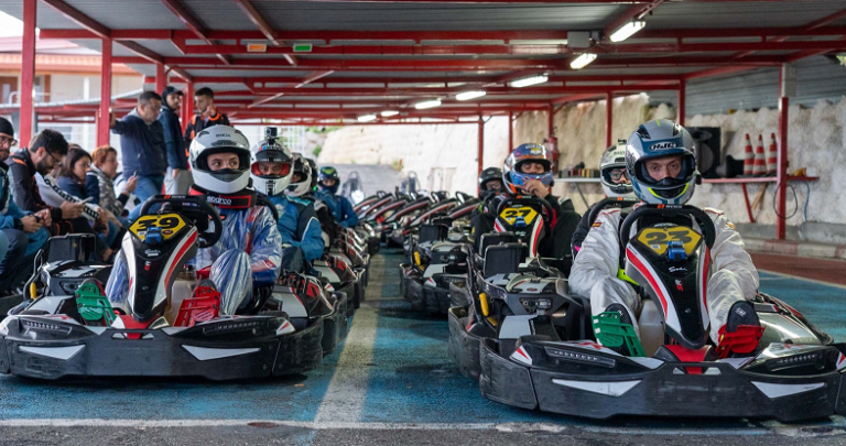 Kart Messina - I piloti attesi dal via (foto di Vincenzo Nicita Mauro)