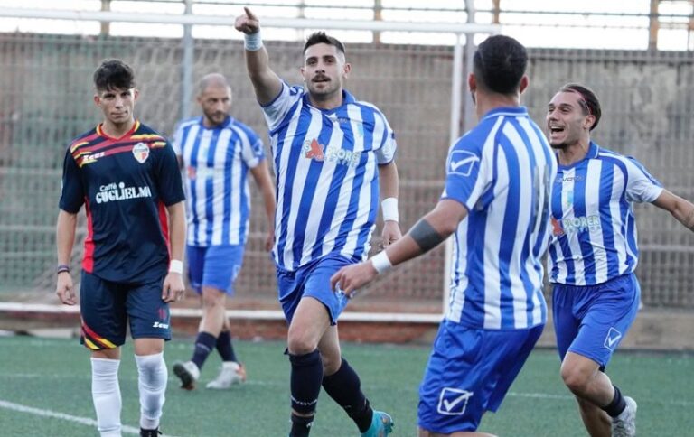 Città di Taormina-Jonica - Cannavò festeggia l'1-0