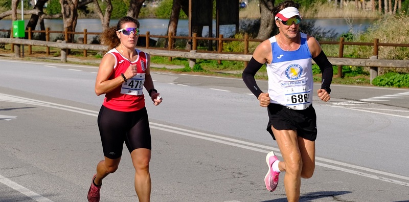 La vincitrice Désirée Di Maria della 10 KM DI CAPO PELORO - TROFEO LUIGI CACOPARDI