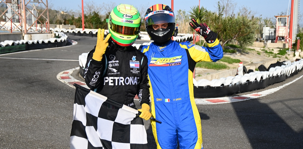 kART MESSINA - Anello e Grima (foto di Filippo Mazzullo)