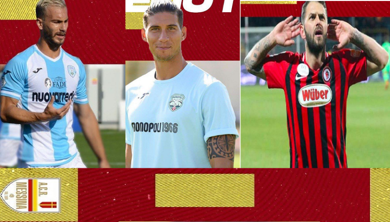 Acr Messina 22-23 . Perez, Ferrara e Kragl