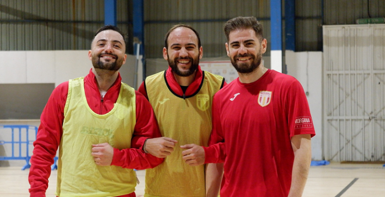 Messina Futsal 22-23 Everton Guarnieri Nanni Piccolo e Daniele De Luca