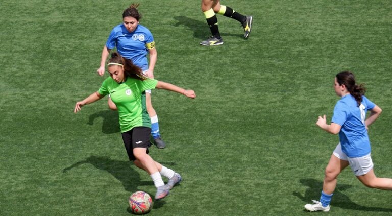 Una fase di gioco della partita (JSL WOMEN)