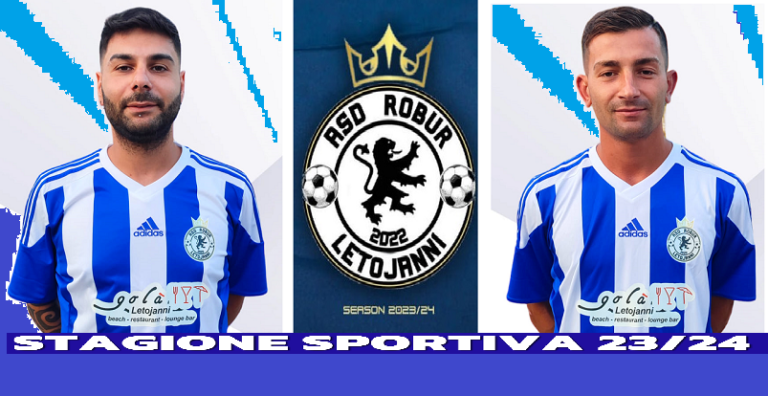 Robur Letojanni 2022 - 23-24 - Giovanni Curcuruto e Roberto Trimarchi