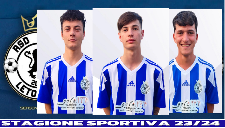 Robur Letojanni 23-24 - Nucifora, Leo e Palella