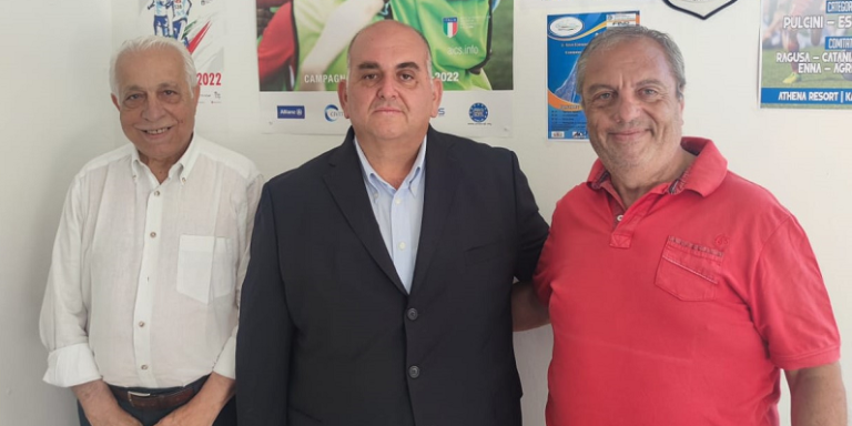 Aics Messina - Giancarlo Cammaroto, Margareci e Mario Adorno