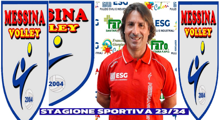 Messina Volley 23-24 - Mister Mario Russo