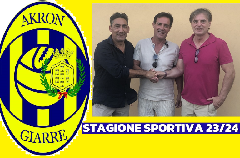 Akron Giarre 23-24 - Mario Romeo, Massimo Santoro, Giuseppe Cavallaro