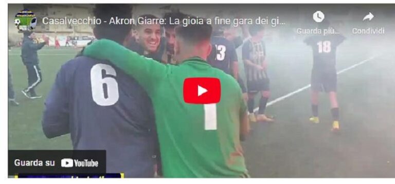 Akron Giarre vs Casalvecchio