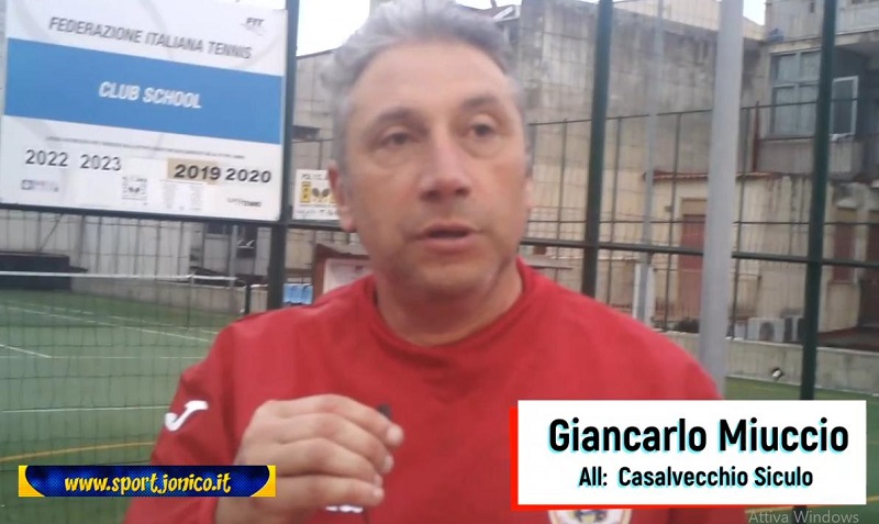 Casalvecchio 23-24 - mister Miuccio