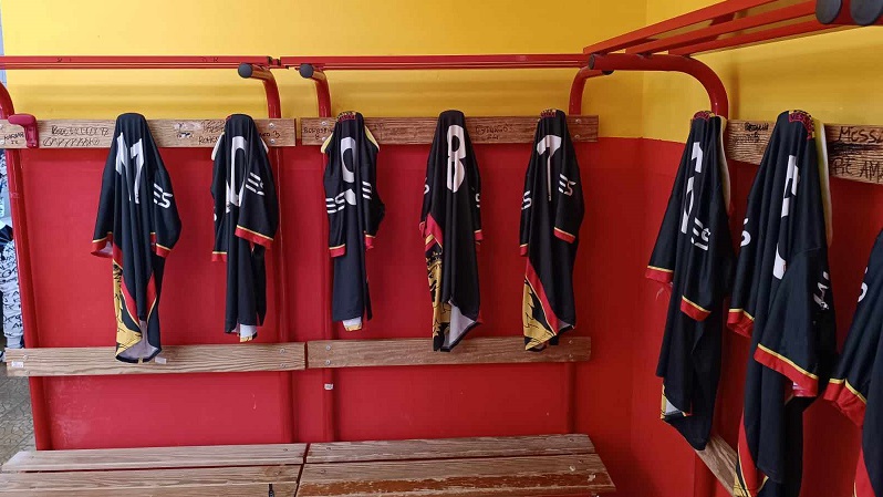 Virtus Messina - Lo spogliatoio